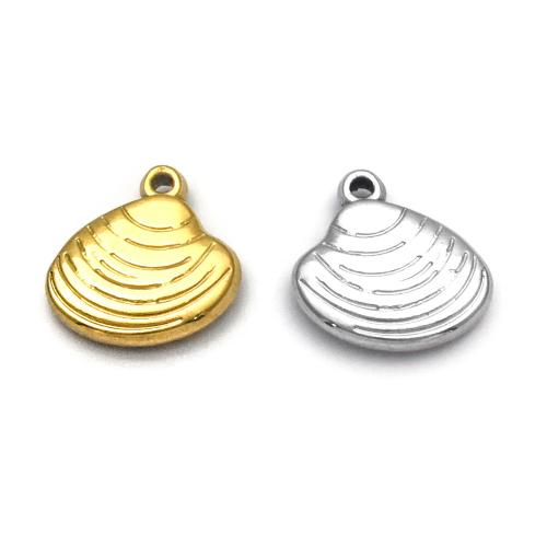 304 Stainless Steel Pendant Shell plated DIY Sold By Bag