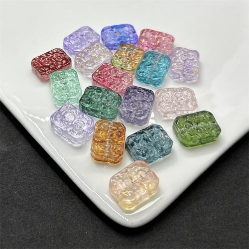 Handgemaakte Lampwork Beads, DIY, Willekeurige kleur, 13x23mm, Verkocht door PC