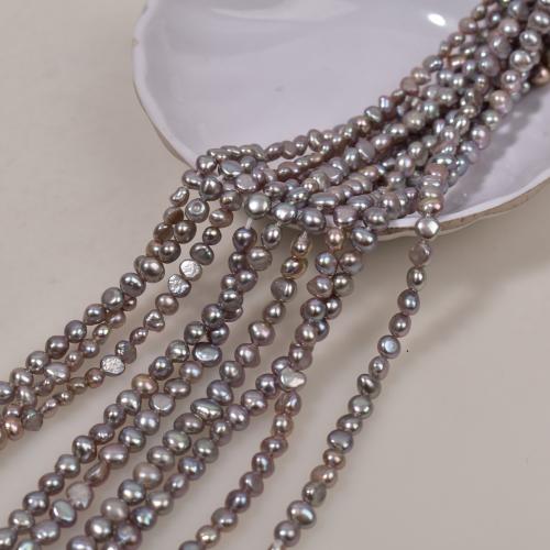 Freshwater Pearl Beads Baroque plated DIY Sold By Strand