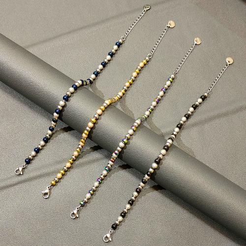 Stainless Steel Jewelry Bracelet 304 Stainless Steel gold color plated fashion jewelry Sold By PC