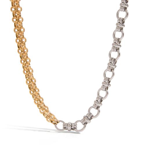 Stainless Steel Jewelry Necklace 304 Stainless Steel plated fashion jewelry & for woman Sold By PC