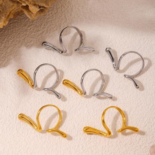Vinger Ring in edelstaal, 304 roestvrij staal, plated, mode sieraden & voor vrouw, meer kleuren voor de keuze, Maat:7, Verkocht door PC