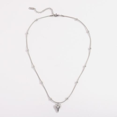 304 Stainless Steel Necklace plated fashion jewelry & for woman Sold By PC