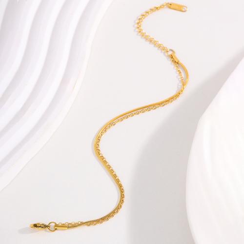 Acier inoxydable 304 bracelet, Placage, bijoux de mode & styles différents pour le choix & pour femme, Vendu par PC