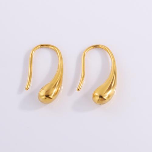 304 Cruach dhosmálta Graí Earring, Teardrop, plátáilte, jewelry faisin & do bhean, dathanna níos mó le haghaidh rogha, Díolta De réir Péire