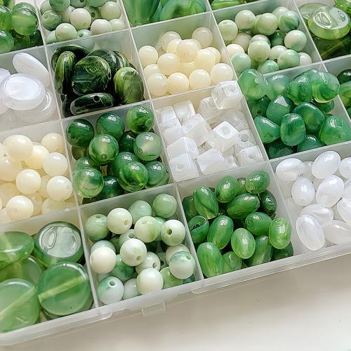 Beads Jewelry Aicrileach, DIY & stíleanna éagsúla do rogha, 10ríomhairí pearsanta/Mála, Díolta De réir Mála