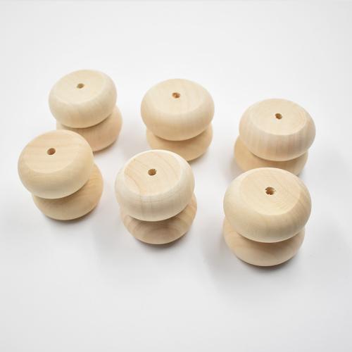 Trä Pärlor, polerad, DIY, beige, Säljs av PC