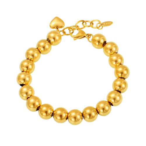 Bijoux bracelet en acier inoxydable, Acier inoxydable 304, Placage, bijoux de mode & pour femme, plus de couleurs à choisir, Vendu par PC