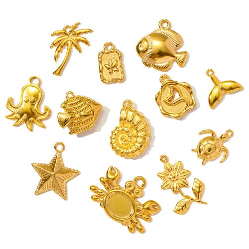 titanium Hangers, Titanium Staal, gold plated, DIY, gouden, 10pC's/Bag, Verkocht door Bag