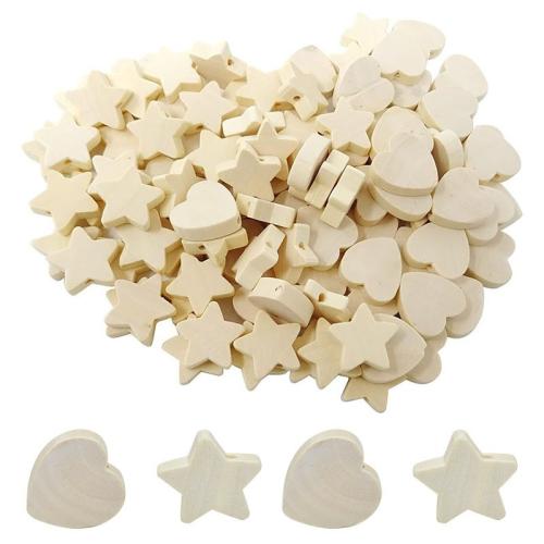 Trä Bead, polerad, DIY, beige, Säljs av PC