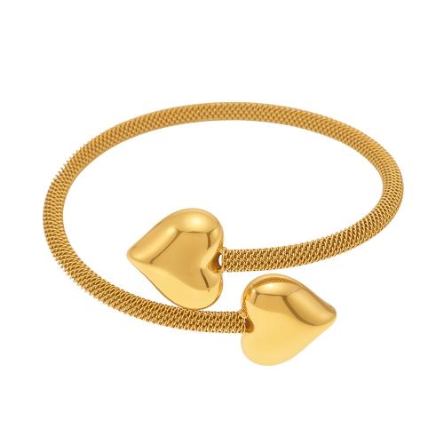 Bracelet en acier inoxydable, Acier inoxydable 304, Placage, bijoux de mode & pour femme, plus de couleurs à choisir, Vendu par PC
