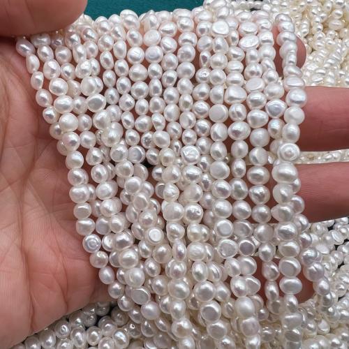 Keshi Cultured Freshwater Pearl Beads DIY white Sold By Strand