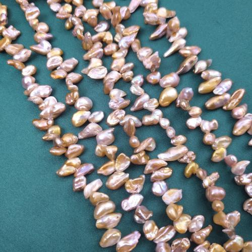 Бусины из искусственного пресноводного жемчуга барокко, Пресноводные жемчуги, Стиль Барокко, DIY, разноцветный, 4x5mm, продается Strand