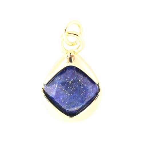 Kubik Zirkonium mikro bana Mässing hängande, med Cubic Zirconia, DIY, gyllene, 17x12x6mm, Säljs av PC
