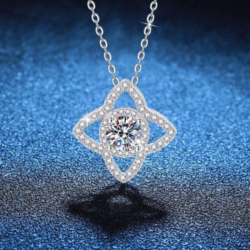 925 Sterling Sølv Halskæde, med 2inch extender kæde, platineret, forskellige materialer til valg & for kvinde, Længde Ca. 15.7 inch, Solgt af PC