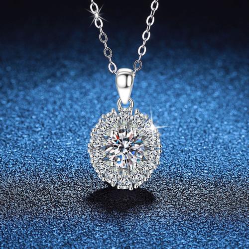 925 sterling silver Halsband, med 2inch extender kedja, Oval, platinerade, olika material för val & för kvinna, Längd Ca 15.7 inch, Säljs av PC