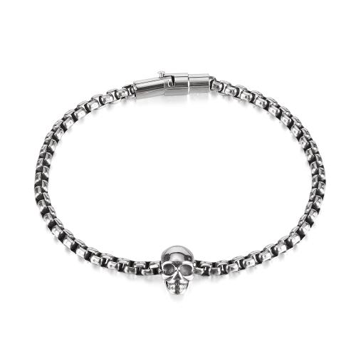Jewelry Cruach dhosmálta Bracelet, 304 Cruach dhosmálta, snasta, jewelry faisin & do fear, dath bunaidh, Díolta De réir PC