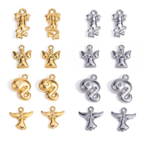 Stainless Steel Pendants 304 Stainless Steel plated DIY Sold By Bag