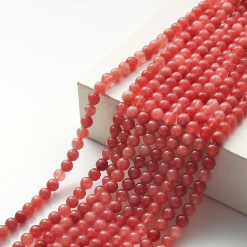 Natural Aventurine Beads Pink Aventurine Round polished DIY pink Sold Per Approx 38 cm Strand