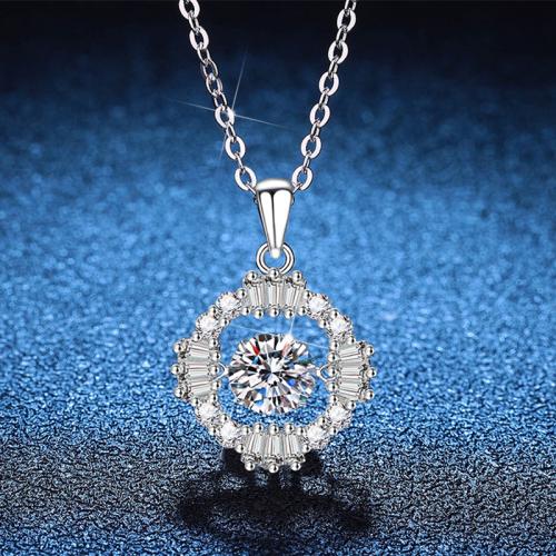 925 Sterling Silver Ogrlica, s 2inch Produžetak lanac, platine pozlaćen, različiti materijali za izbor & za žene, Dužina Približno 15.7 inčni, Prodano By PC