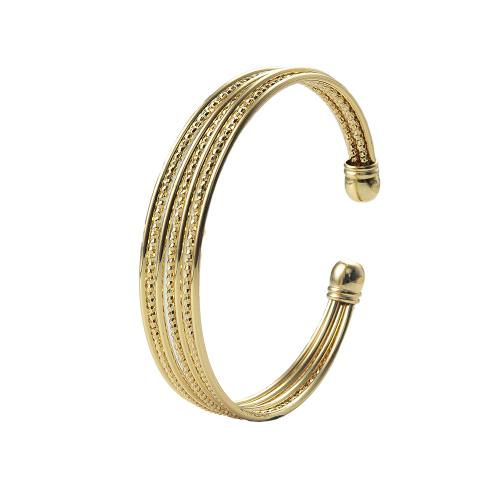 laiton bracelet manchette, Placage, bijoux de mode, plus de couleurs à choisir, protéger l'environnement, sans nickel, plomb et cadmium, 57.70x12.30x62.80mm, Vendu par PC