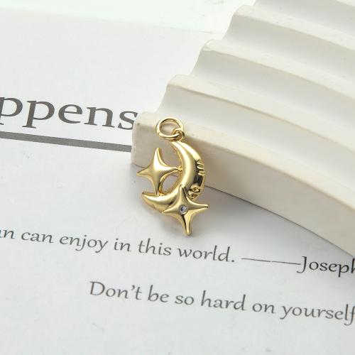 Rhinestone Brass Pendants plated fashion jewelry & with rhinestone nickel lead & cadmium free Sold By PC