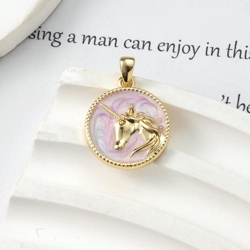 Brass Jewelry Pendants plated fashion jewelry & enamel nickel lead & cadmium free Sold By PC