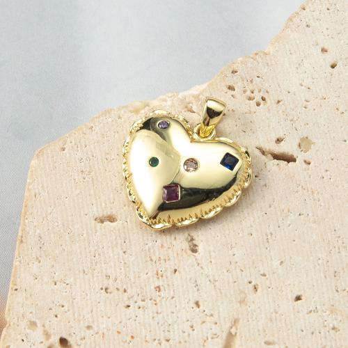 Ciúbach Zirconia siogairlín Micrimhilseogra réiteodh Prás, Croí, plátáilte, jewelry faisin & micrea réiteach zirconia ciúbach, dathanna níos mó le haghaidh rogha, nicil, luaidhe & caidmiam saor in aisce, 17.80x3.96x21mm, Díolta De réir PC