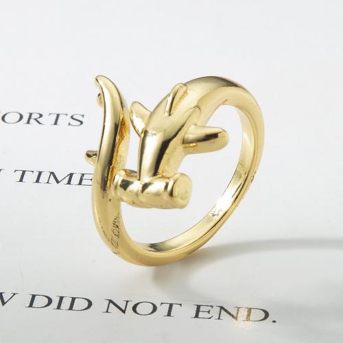 Brass prst prsten, Mosaz, á, módní šperky, zlatý, nikl, olovo a kadmium zdarma, 21.85x16.90x22.47mm, Prodáno By PC