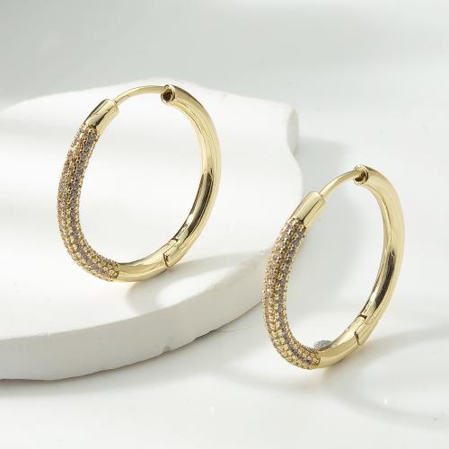 Laiton Leverback boucle d'oreille, Placage, bijoux de mode, plus de couleurs à choisir, protéger l'environnement, sans nickel, plomb et cadmium, 26.80x3x26.25mm, Vendu par paire