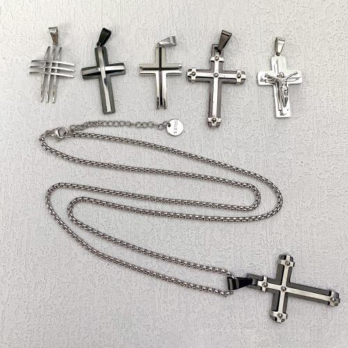 Nehrđajući čelik Chain Necklace džemper, 304 nehrđajućeg čelika, pozlaćen, modni nakit & bez spolne razlike, više boja za izbor, Prodano By PC