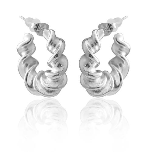 Nerezová ocel náušnice, 304 Stainless Steel, módní šperky & pro ženy, více barev na výběr, Prodáno By PC