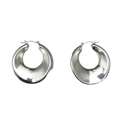 Stainless Steel Lever Voltar Brinco, Aço inoxidável 304, banhado, joias de moda & para mulher, Mais cores pare escolha, vendido por par