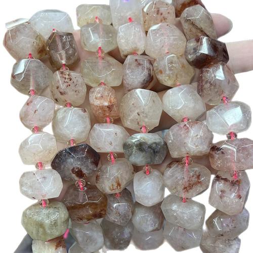 Prirodni kvarc nakit Beads, Nepravilan, možete DIY, miješana boja, 13-18mm, Prodano Per Približno 38 cm Strand