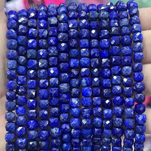 Lapis Lazuli Beads, Ronde, DIY, donkerblauw, 6mm, Verkocht door Strand