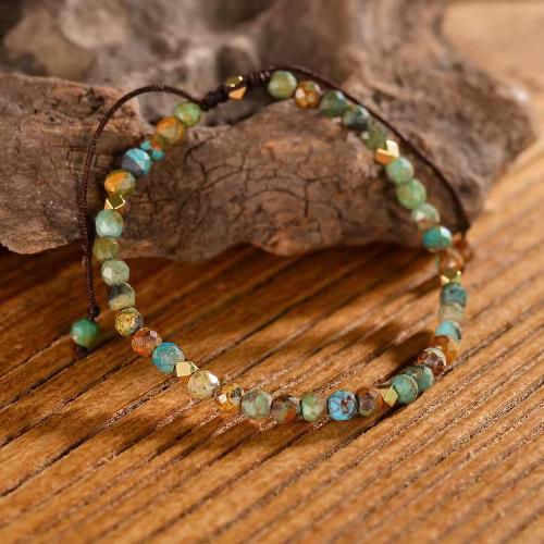 Gemstone Bracelet fashion jewelry mixed colors 4mm Length 18.5 cm Sold By PC