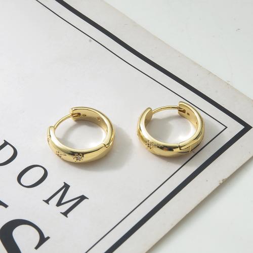 Prás Leverback Earring, plátáilte, jewelry faisin & le rhinestone, dathanna níos mó le haghaidh rogha, nicil, luaidhe & caidmiam saor in aisce, 16x4.20x15mm, Díolta De réir Péire