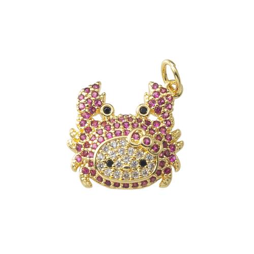 Rhinestone Brass Hängen, Mässing, plated, mode smycken & med strass, fler färger för val, nickel, bly och kadmium gratis, 16.40x4.35x19.80mm, Säljs av PC