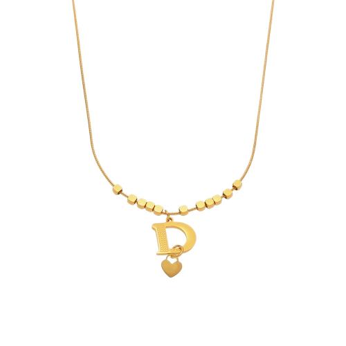 Nerezová ocel šperky náhrdelník, 304 Stainless Steel, 18K pozlacené, módní šperky & pro ženy & dutý, Prodáno By PC