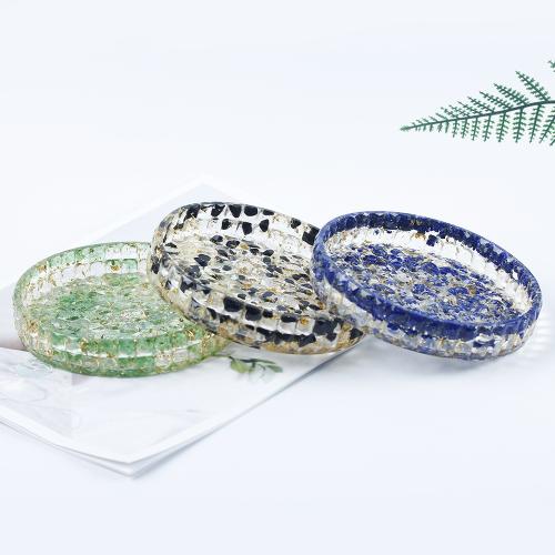  Gemstone Decoration with Resin epoxy gel Round Sold By PC