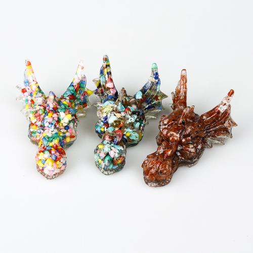 Gemstone Decoration with Resin Dragon epoxy gel Sold By PC