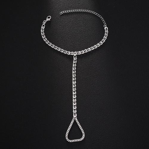Gotisk armbånd ring, Messing, med Kobberlegering, forgyldt, mode smykker & for kvinde, flere farver til valg, Solgt af PC