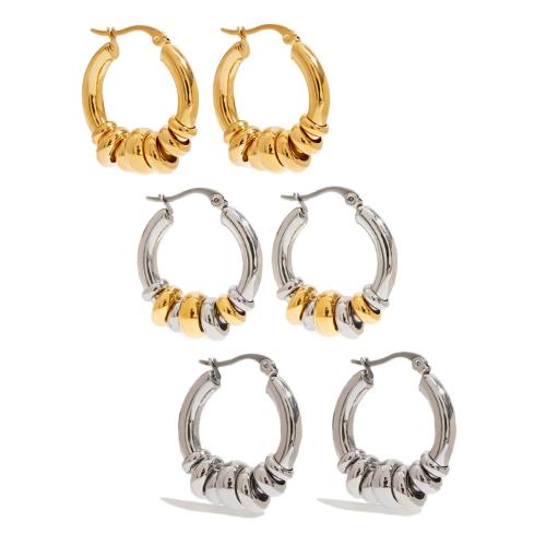 Acier inoxydable Levier Retour Earring, Acier inoxydable 304, Placage, bijoux de mode & pour femme, plus de couleurs à choisir, Vendu par paire