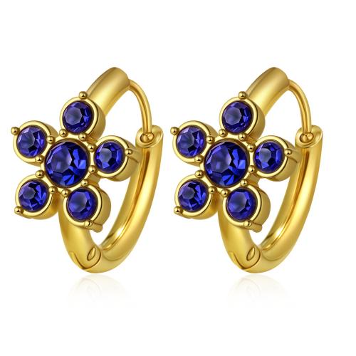 Acier inoxydable Levier Retour Earring, Acier inoxydable 304, Placage, normes différentes pour le choix & styles différents pour le choix & pavé de micro zircon & pour femme, plus de couleurs à choisir, Vendu par paire