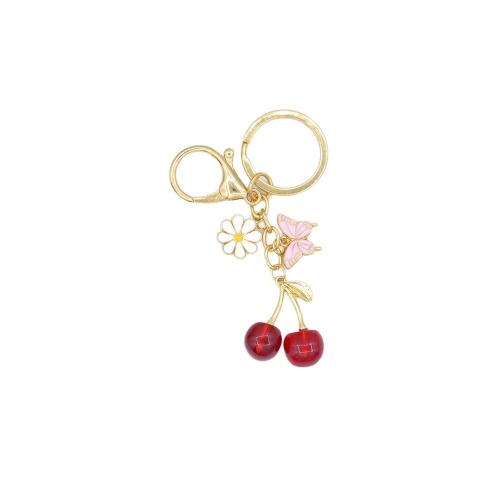 Key Chain, Zinc Alloy, med Resin, for kvinde & emalje, Solgt af PC