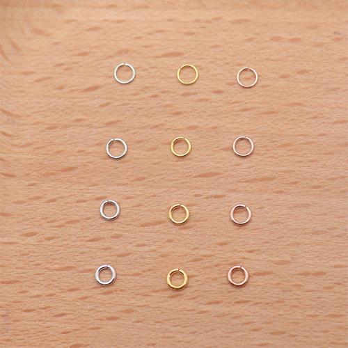 925 Sterling Silver Open Jump Ring DIY Donut 3.50mm Sold By PC