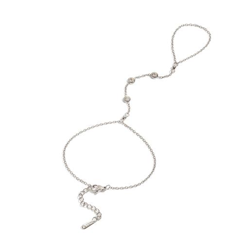 Conjuntos de joyería de acero inoxidable, acero inoxidable 304, chapado, diferentes estilos para la opción & micro arcilla de zirconia cúbica & para mujer, color original, Vendido por UD