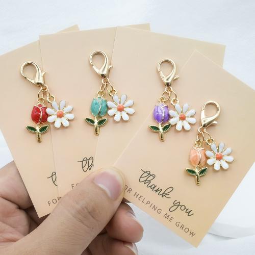 Sinc Alloy Eochair Clasp, le Aicrileach, unisex, dathanna níos mó le haghaidh rogha, Díolta De réir PC