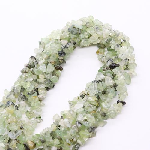 Gemstone Jewelry Karoliukai, Prehnite, Nereguliarus, Pasidaryk pats, žalias, 8mm, Pardavė Strand