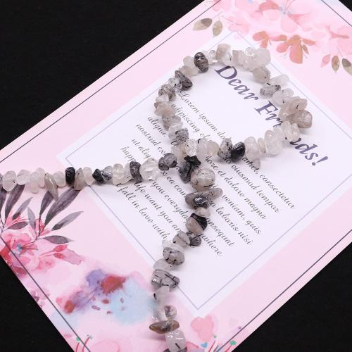 Prirodni kvarc nakit Beads, Nepravilan, možete DIY, miješana boja, 8mm, Prodano By Strand